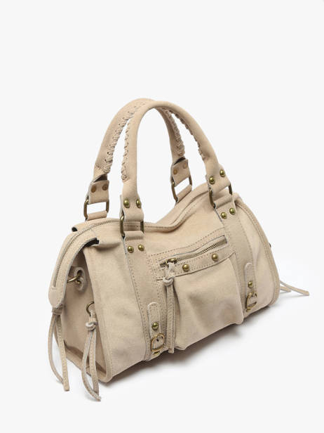Sac Porté épaule Velvet Milano Beige velvet VE24094 vue secondaire 2