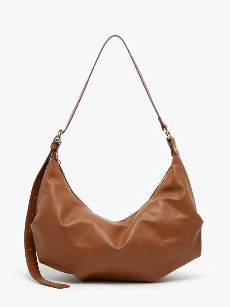 Shoulder Bag Sauvage Leather Milano Brown sauvage SA24111