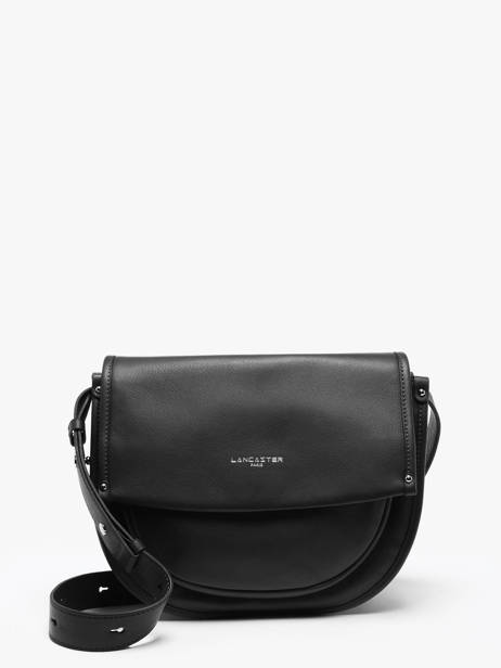 Sac Bandoulière Soft Selma Cuir Lancaster Noir soft selma 2