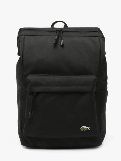 Backpack Lacoste Black neo croc NU4598NE