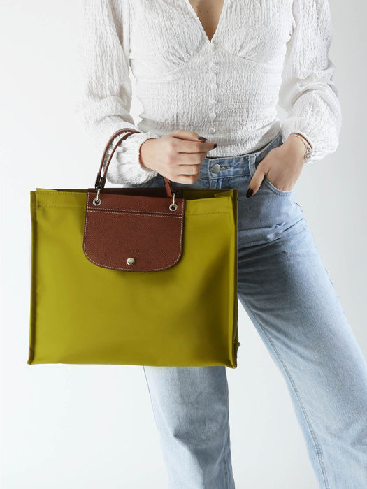 Longchamp Cabas longchamp du marché Sacs porté main Rouge