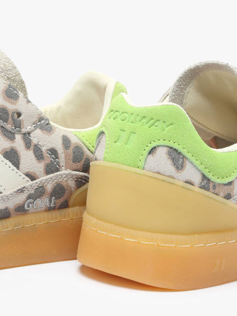 Sneakers Goal In Leather Coolway Multicolor women 7603184 other view 3