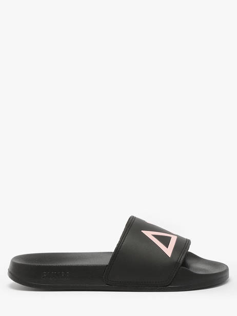 Flip Flops Logo Sun68 Black women X35204 other view 3