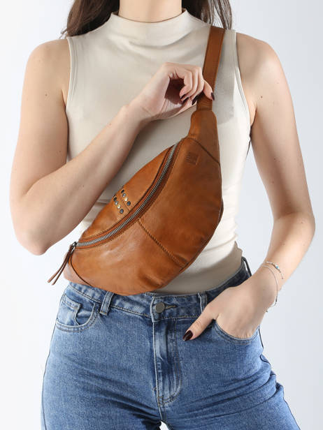 Belt Bag Heritage Leather Biba Brown heritage HAK5L other view 1