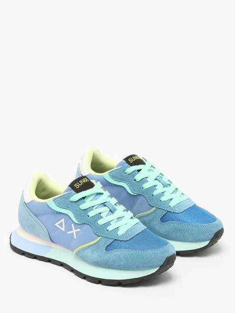 Sneakers Ally Color Explosion Sun68 Blue women Z35204 other view 2