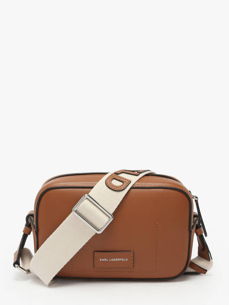 Shoulder Bag K Circle Leather Karl lagerfeld Brown k circle A1W30024 other view 4