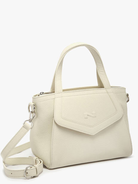 Leather Cacao Top-handle Bag Nathan baume Beige candy 6 other view 2