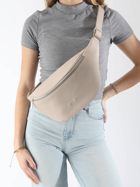 Leather Large Derby Bis Belt Bag Nathan baume Beige n city 22 other view 1