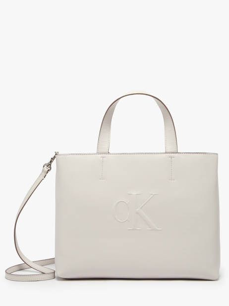 Satchel Sculpted Calvin klein jeans Beige sculpted 4K3111G