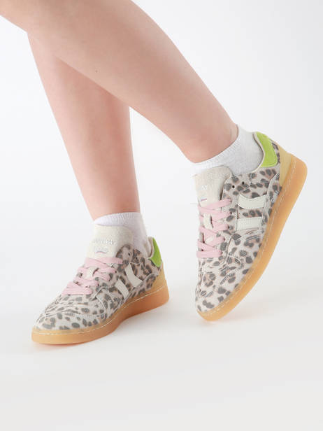 Sneakers Goal In Leather Coolway Multicolor women 7603184 other view 1