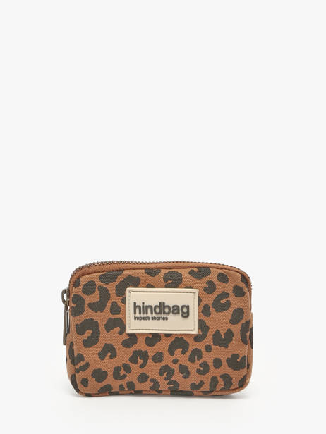 Coin Purse Hindbag Brown leopard LE