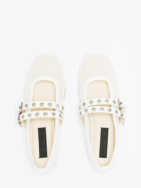 Ballerinas Colors of california White women CPATTY07 other view 4