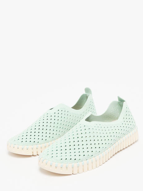 Mocassins Ilse jacobsen Vert women TULI3275 vue secondaire 2