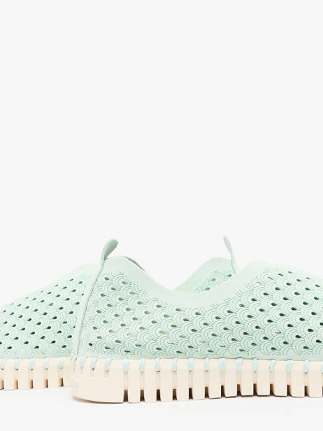 Mocassins Ilse jacobsen Vert women TULI3275 vue secondaire 3