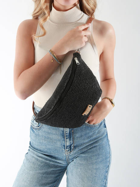 Belt Bag Le voyage en panier Black l'atelier du crochet AM777 other view 1