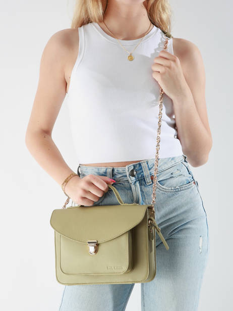 Shoulder Bag La Suite Leather Paul marius Green la suite GEOR2SUI other view 1