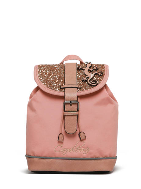 Sac à Dos 1 Compartiment Cameleon Rose vintage fantasy SD25 vue secondaire 6