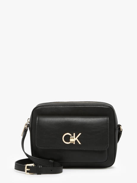 Crossbody Bag Re-lock Recycled Polyester Calvin klein jeans Black re-lock K611083