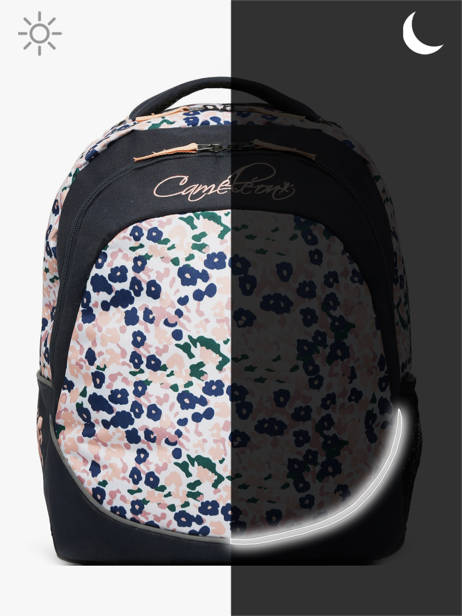 2-compartment Backpack Cameleon Blue actual SD39 other view 7