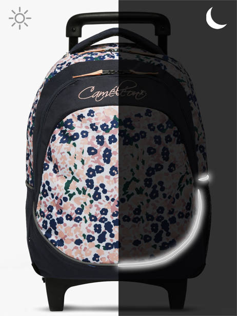 Wheeled Schoolbag Cameleon Blue actual SR39 other view 8