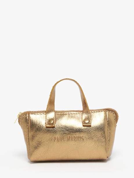 Leather Mon Premier Coin Purse Paul marius Gold vintage PREMIER