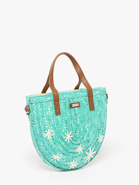 Satchel Koa Les tropeziennes Green koa TZ03 other view 2