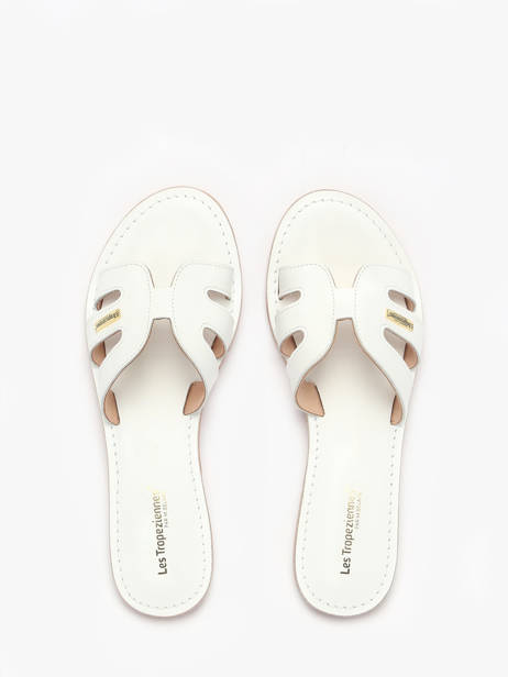 Slippers Damia In Leather Les tropeziennes White women DAMIA other view 4
