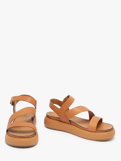 Sandales En Cuir Inuovo Vert women A96001 vue secondaire 2