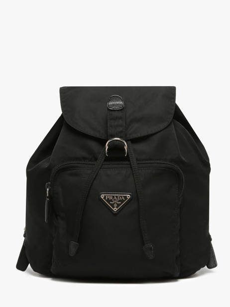 Preloved Prada Tessuto Nylon Backpack Prada Black second life 1343822