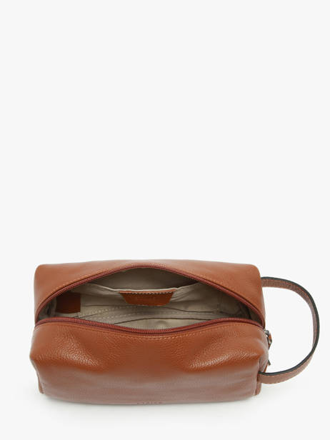 Trousse De Toilette Flandres Cuir Etrier Marron flandres EFLA920M vue secondaire 3