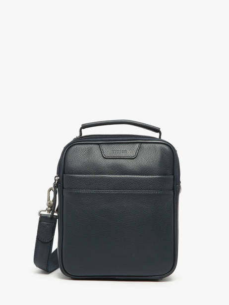 Sac Bandoulière Flandres Cuir Etrier Bleu flandres EFLA732M