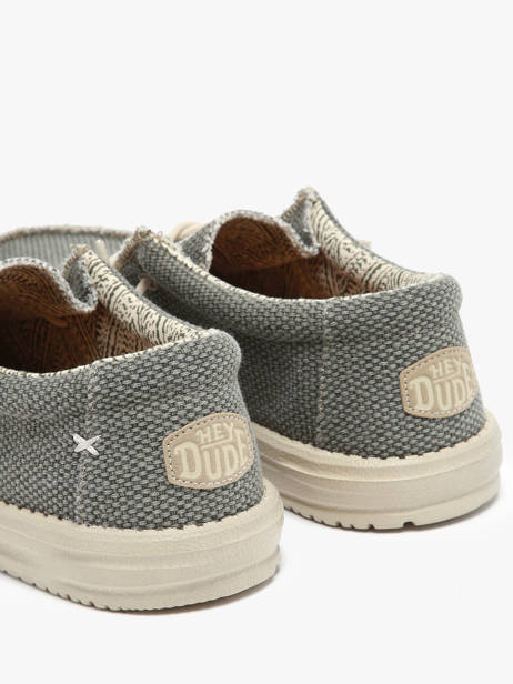 Moccasins Wally Braided Hey dude Green men 4003 other view 2