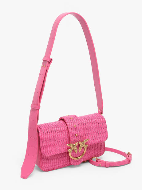 Sac Bandoulière Love Bag Icon Pinko Rose love bag icon 4340A2CF vue secondaire 1