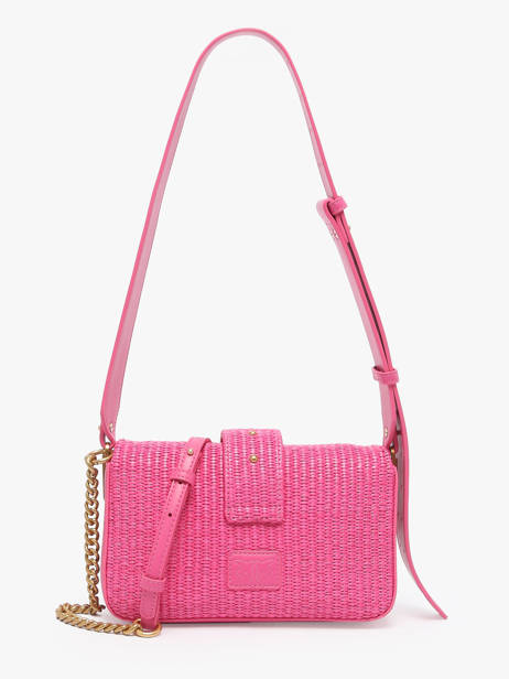 Sac Bandoulière Love Bag Icon Pinko Rose love bag icon 4340A2CF vue secondaire 3