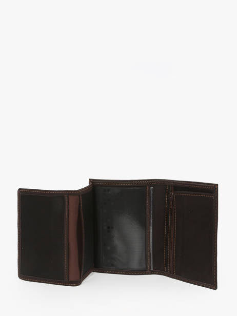 Leather Wallet Oil Etrier Brown oil EOIL241 other view 2