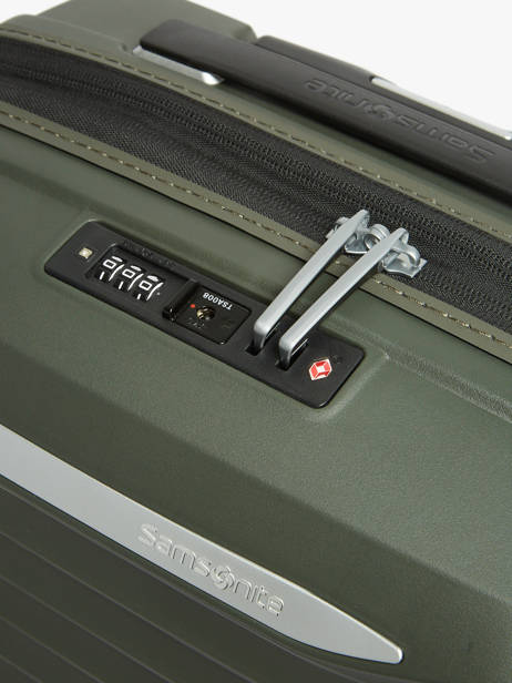 Expandable Cabin Luggage Samsonite Green upscape 155314 other view 1