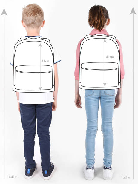 Sac à Dos Bobby 1 Compartiment Jeune premier Marron daydream boys B vue secondaire 1