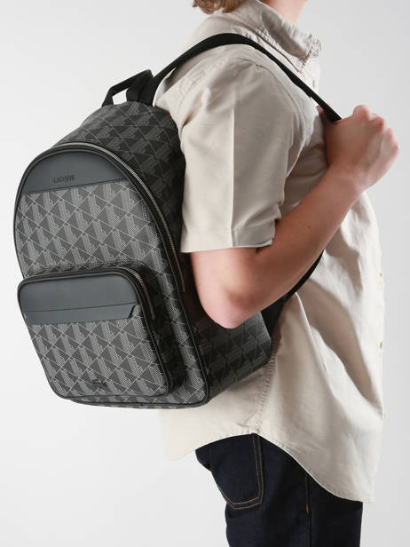 Backpack Lacoste Black the blend NH3649LX other view 1
