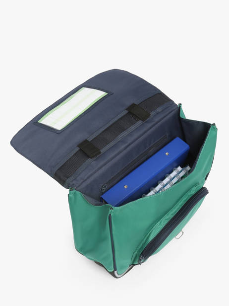 1 Compartment Satchel Tann's Green les fantaisies g 35126 other view 3