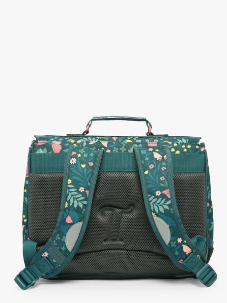 1 Compartment Satchel Tann's Green les fantaisies f 35266 other view 4