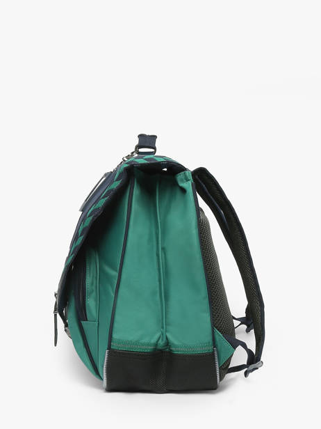 Cartable 2 Compartiments Tann's Vert les fantaisies g 41126 vue secondaire 2