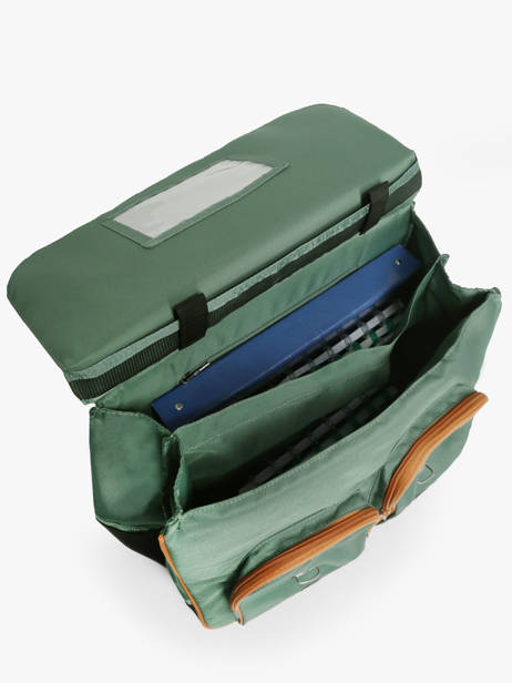 2-compartment Wheeled Satchel Tann's Multicolor les fantaisies f 43267 other view 3