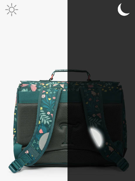 1 Compartment Satchel Tann's Green les fantaisies f 35266 other view 5