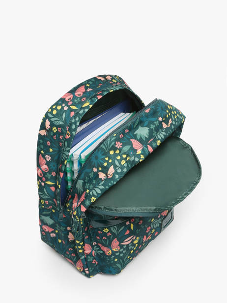 2-compartment Backpack Tann's Green les fantaisies f 63266 other view 3