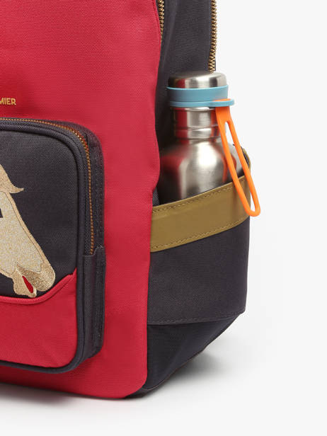Bobby 1 Compartment Backpack Jeune premier Red daydream girls G other view 5