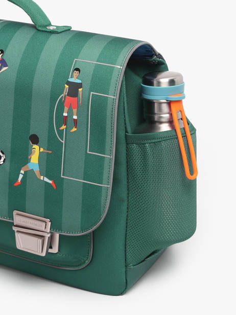 2-compartment Satchel Jeune premier Green classics C other view 5