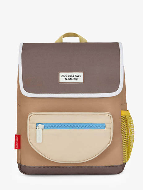 Backpack Hello hossy Brown cool kids S6