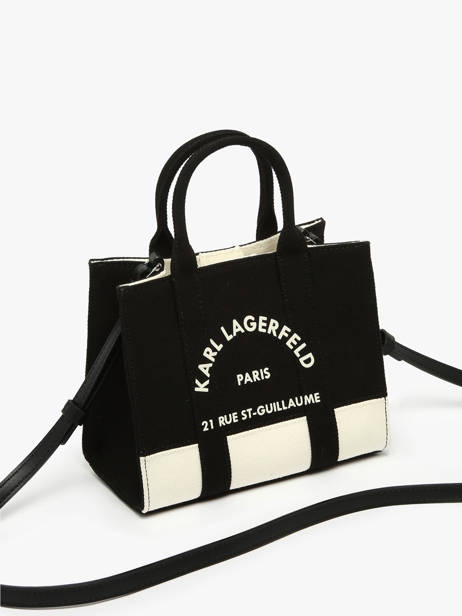 Shoulder Bag Rsg Cotton Karl lagerfeld Black rsg A3W50027 other view 2