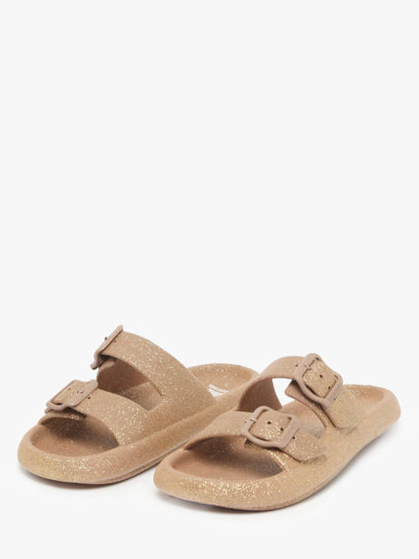 Flip Flops Cacatoes Brown women JESSYGLI other view 1