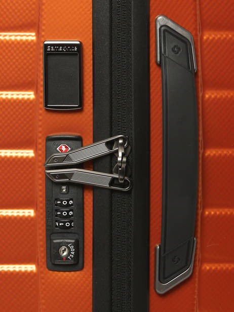 Expandable Cabin Luggage Samsonite Orange proxis 140087 other view 1